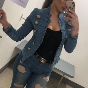 Free people denim jacket